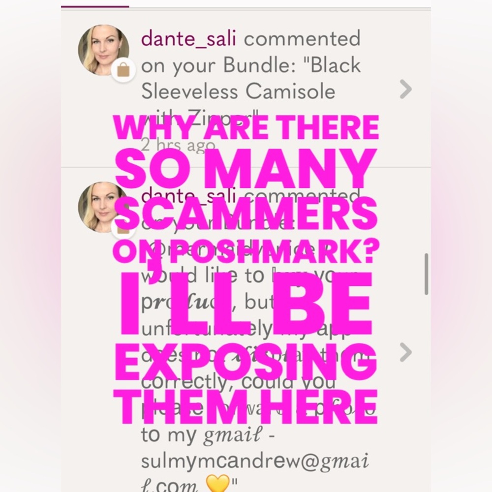 Why are there so many scammers on Poshmark?
